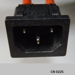 Разъём питания термопота Supra (CN) Connector AC220V 3pin 10A 30x23,5x20mm DB-14 CN0225