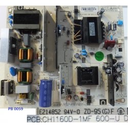 Power Board ZD-95 (G) F94 V-0 CH1160D-1MF 600-U для модели Econ EX-55US006B PB0059