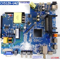 Main+Power Board CV512H-U42 screen V400HJ6-PE1 570mA для модели Econ EX-40FТ008B LC0348