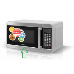 Дверь в сборе СВЧ Supra MWS-2104SS