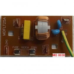 Плата питания (плата сетевого фильтра) MDFLT25A E322995 СВЧ Supra MWS-2128SS MO0038