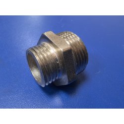 Переходник (1/2" - 3/4") Болт-Болт Никелированный