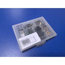 Набор для обслуживания автокондиционера CH-237 (уплотнители, демпферы, золотники, депрессоры, ключ)