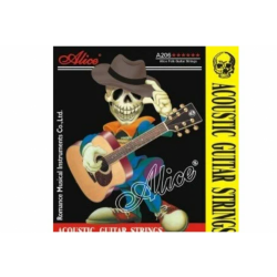 Первая струна для акустической гитары ALICE A206-SL-1 (0.011)