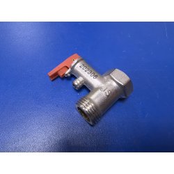 Клапан предохранительный 1/2" 7 бар (0.7MPa) Красная ручка (04) SpT066121 в/з ЭдЭБ01192, ЭдЭБ01179