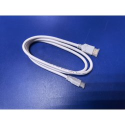Кабель HDMI-minHDMI белый 1м