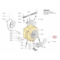 Противовес нижний для стиральных машин ARDO серии FLO 490012300