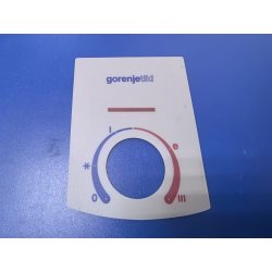 Декоративная накладка панели управления водонагревателя Gorenje OTG100 OTG80 OTG65 OTG50 487298