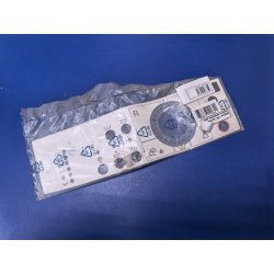 Декоративная накладка панели управления стиральной машины Gorenje WA101 619964