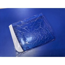 Крышка отделения для стирки (синяя прозрачная с белой ручкой) Белоснежка B5500-5LG