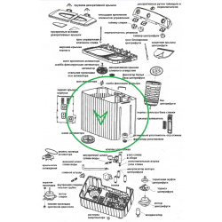 Корпус стиральной машины WS-45