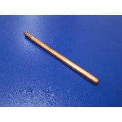 Трубка заполнения медная (Длина = 104мм Диаметр 6мм (один край имеет вальцовку для пайки) / Саратов