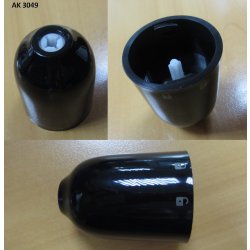 Редуктор венчика d52x69mm пластик black блендера JVC JK-HB5014 / JK-HB5016