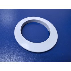 Обрамление (Воротник) ручки переключателя плиты Лысьва, цвет - белый 00000075