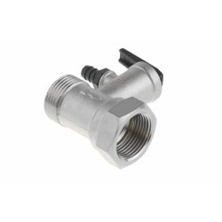 Клапан предохранительный 3/4" ER 80-200V(combi) 0.65MPa Чёрная ручка ЭдЭ000815