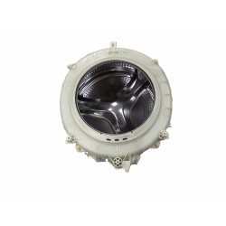 Бак в сборе (Барабан + внешний + внутренний полубак + шкив) СМ Haier HW60-BP12929B 0020206604A