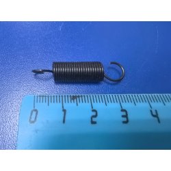 Возвратная пружина замка двери СВЧ Rolsen (длина в сжатом состоянии - 33мм)