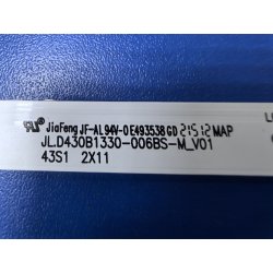 Светодиодная подсветка комплект 2 лин. 11 св, 1LED=3V JL.D430B1330-006BS-M_V01 Hyundai H-LED43FS5004