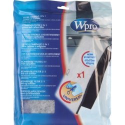 Фильтр Wpro жировой нетканый 140гр/м 470х570mm в комплекте 2шт. вытяжки Whirlpool в/з 481948048221