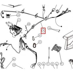 Кабель управления (электропроводка в сборе) СМ Haier HWD70-1482S 0020400278