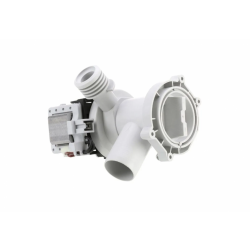 Насос с улиткой и фильтром в сборе, 4 защёлки, вывод сдвоенный вперёд (Группа дет. Насоса) 32008670