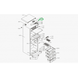 Панель управления холодильника Gorenje K337/2CEL 662443