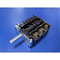 Переключатель режимов конфорки 7-позиционный RT345-1A(51.43/-23)-S 16A,250V,T150,4E4) плиты Gefest Э