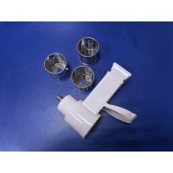 Набор насадок (корпус + 2 тёрки + шинковка) для мясорубки Scarlett SC-4348