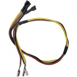 Проводка (пучок из 3-х фторопластовых проводов с клеммами мама-мама 43см) 0530013930
