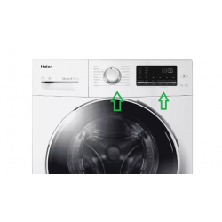 Панель управления (белая, пластик) стиральной машины Haier HW60-1239 0020811920AM