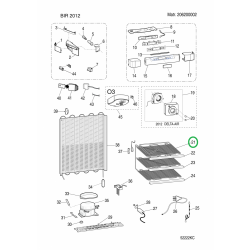 Ипаритель Ariston BCB33AAE НТО 3 полки C00292782