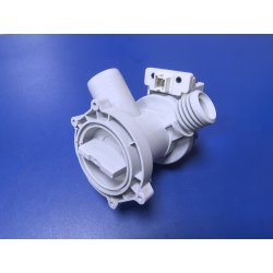 Насос HANYU B20-6A02 с улиткой в сборе, винты, вывод вперёд под фишку для СМА Tuvio WFS64MW21