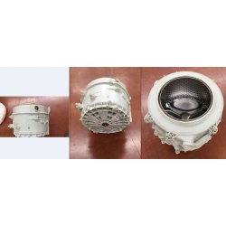 Бак в сборе с барабаном сваренный Beko WITV8712XWG 2500700801