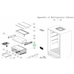 Испаритель Haier NoFrost ХО для HB18 0060848731