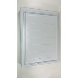 Дверь НТО с уплотнителем в сборе холодильника Haier C2F537CWG / C2F636CWRG цвет белый 0530026818