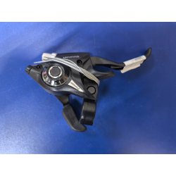 Шифтер с тормозной ручкой правый Shimeng ST-EF500, 7 скоростей, трос в комплекте, черный