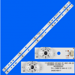Светодиодная подсветка комплект (2шт) LED32D05-ZC56AG-02 для Haier 32 Smart TV MX